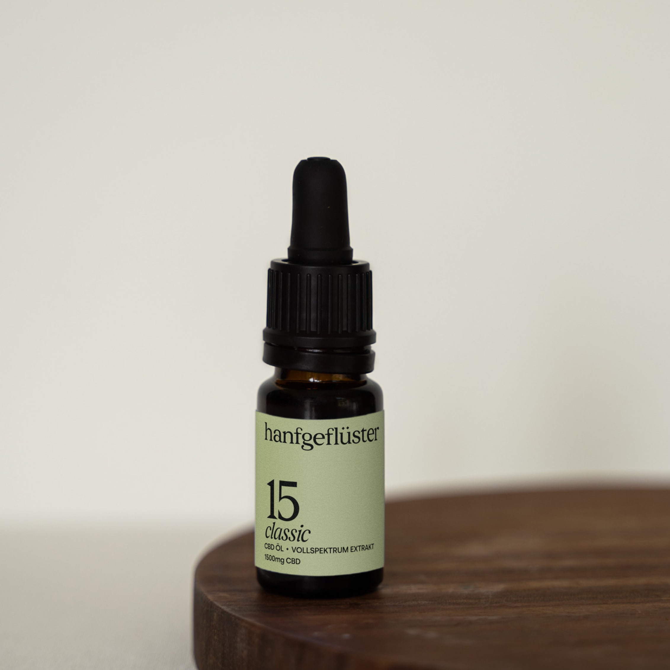 Hanfgeflüster Vollspektrum CBD Öl 15% Moodbild
