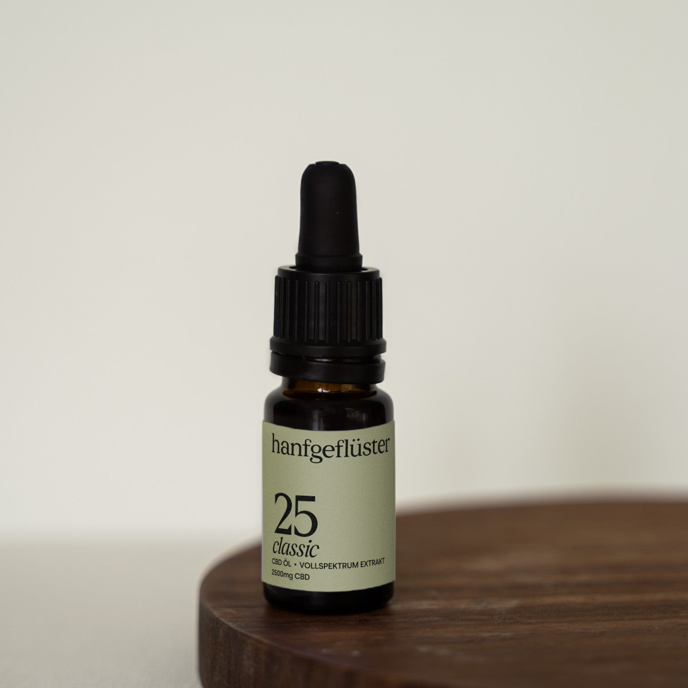 Hanfgeflüster Vollspektrum CBD Öl 25% Moodbild