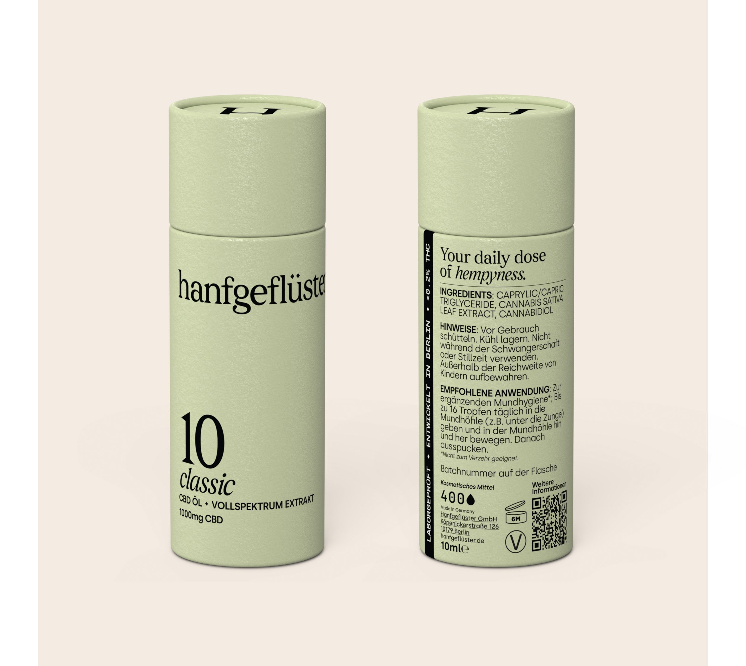 Vollspektrum CBD Öl 10%