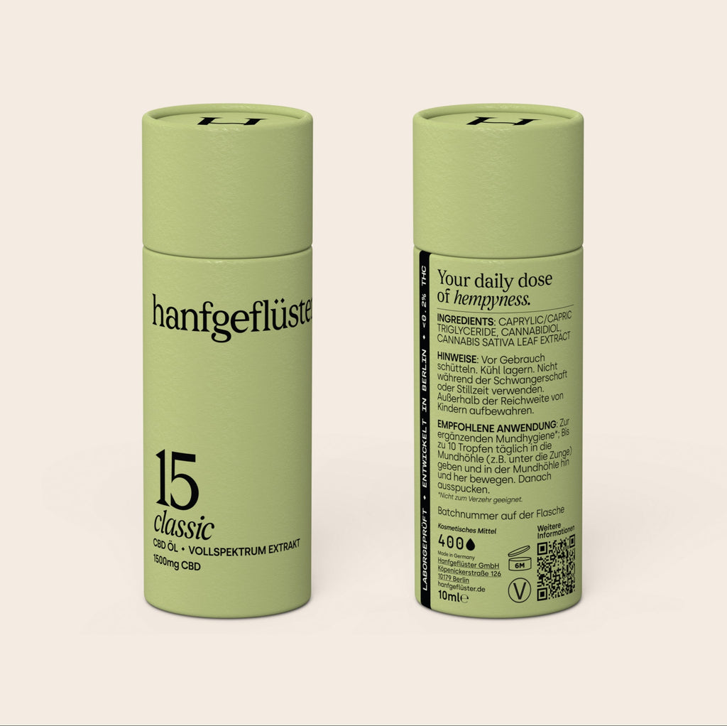 Vollspektrum CBD Öl 15%