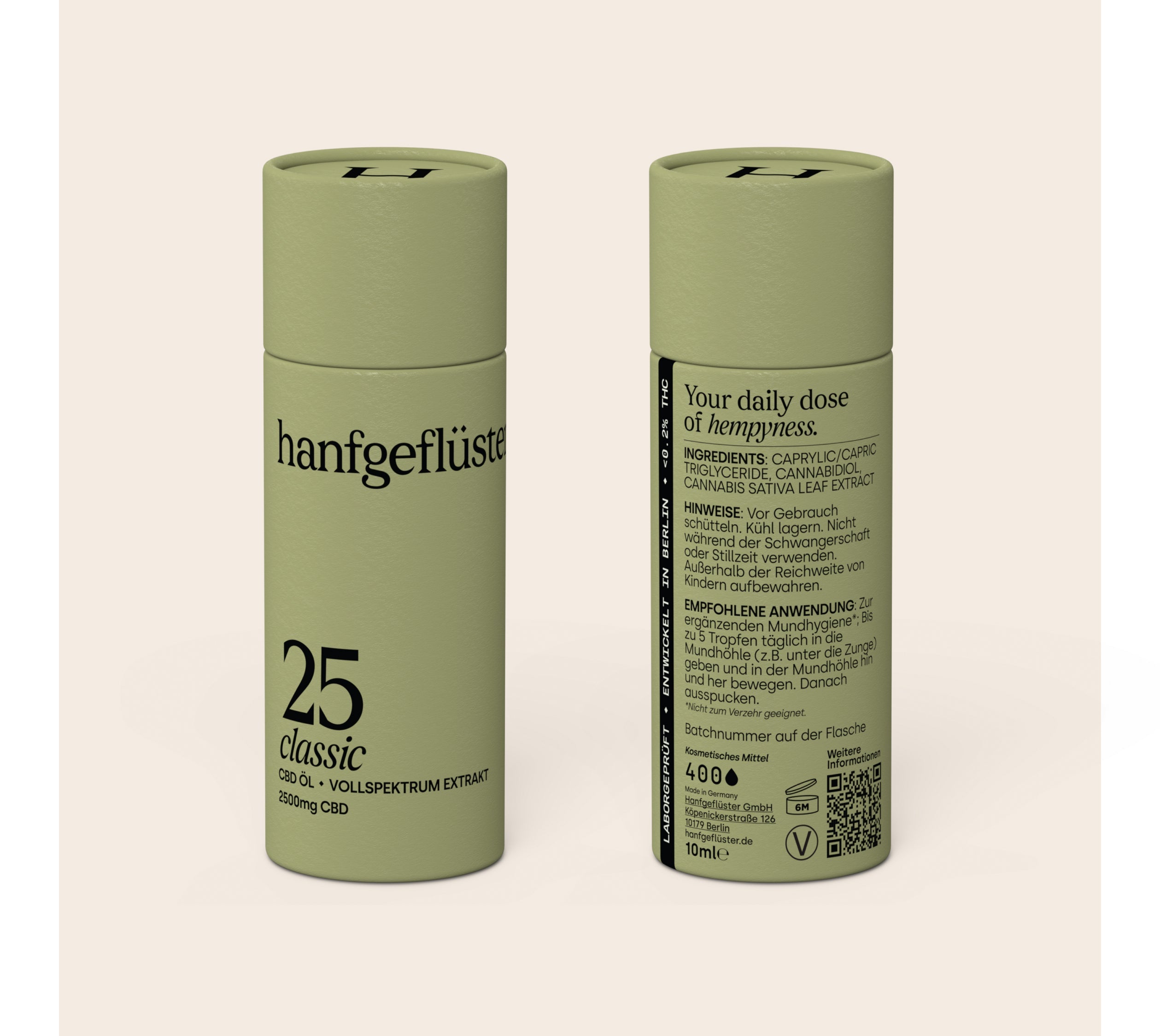 Vollspektrum CBD Öl 25%