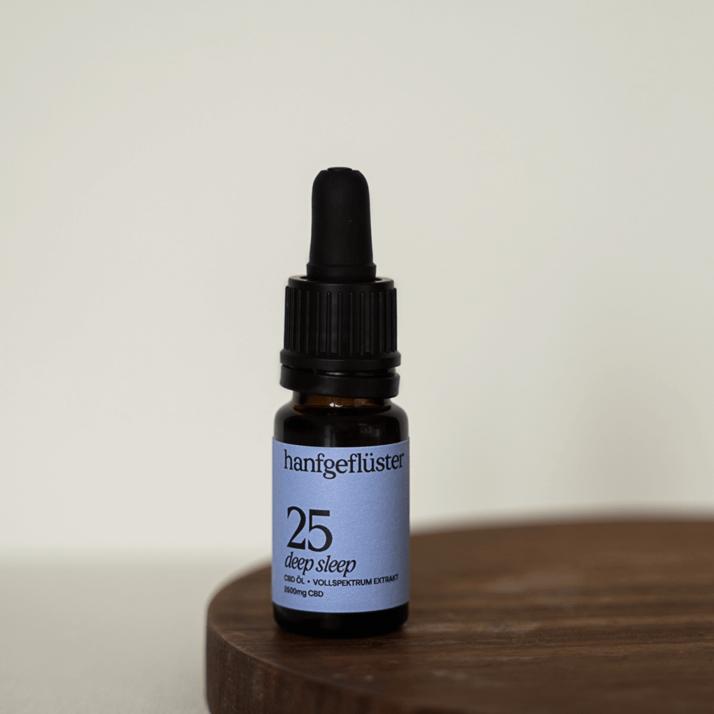 Schlaftropfen - Hanfgeflüster CBD Schlaföl 25% Moodbild
