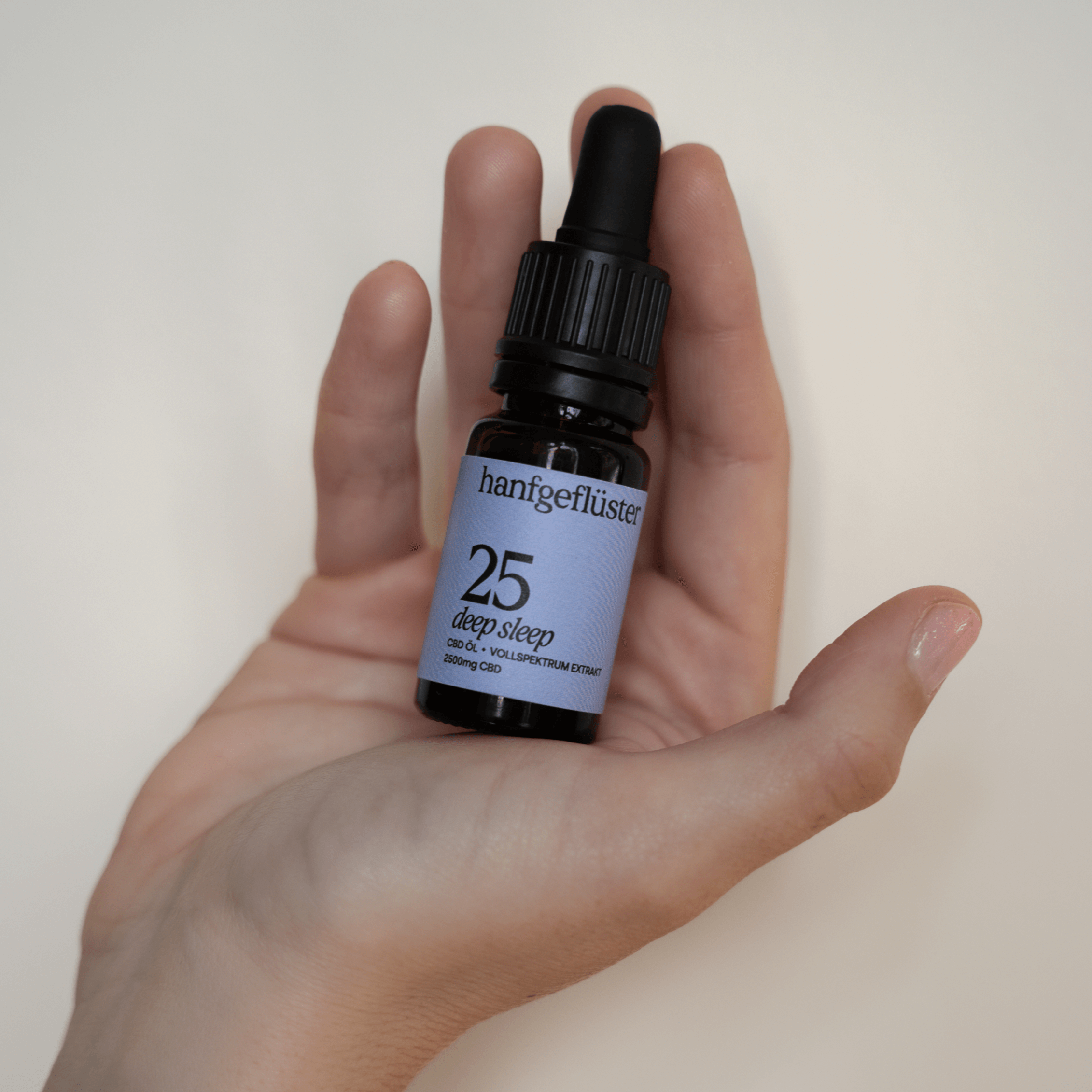 Schlaftropfen - Hanfgeflüster CBD Schlaföl 25% Moodbild